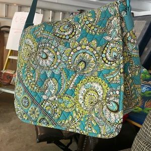 Vera Bradley peacock crossbody bag